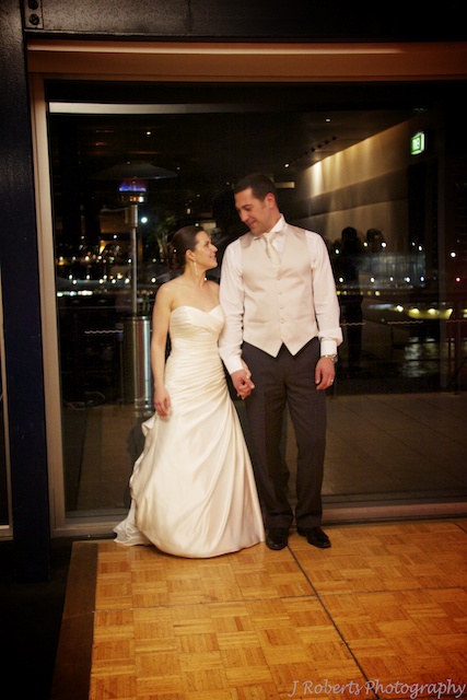 Bride & Groom on dance floor - wedding photography